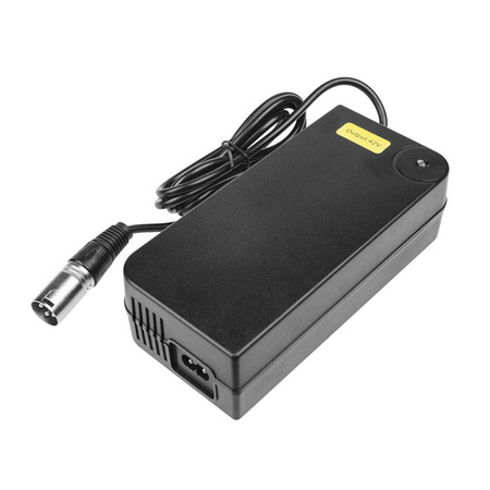 Green Cell - Ładowarka 42V 4A (XLR 3 PIN) do Baterii Roweru Elektrycznego 36V