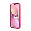 Karl Lagerfeld Silicone RSG - pouzdro pro iPhone 14 Plus (růžové)