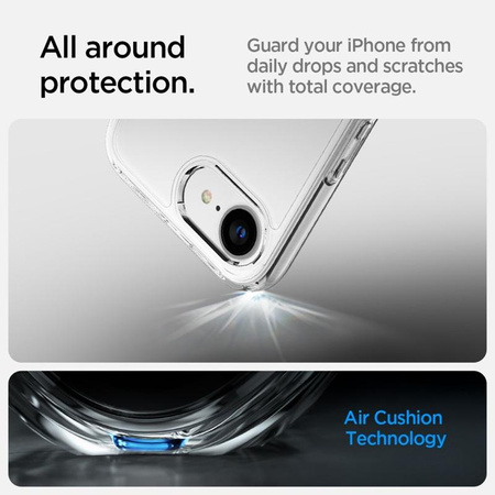 Spigen Ultra Hybrid - Hülle für iPhone 16e (Transparent)