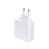 Crong Dual-Port Travel Charger – Ładowarka sieciowa USB-A + USB-C Power Delivery 45W (biały)