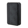 Guess 4G Leder Metall Logo - Power Bank 10000 mAh 18W (schwarz)