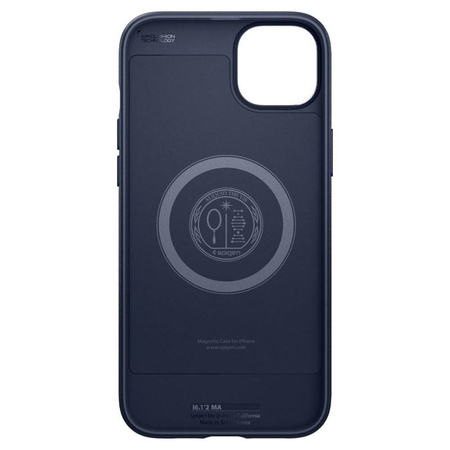 Spigen Mag Armor - Case for iPhone 15 Plus / iPhone 14 Plus (Navy blue)