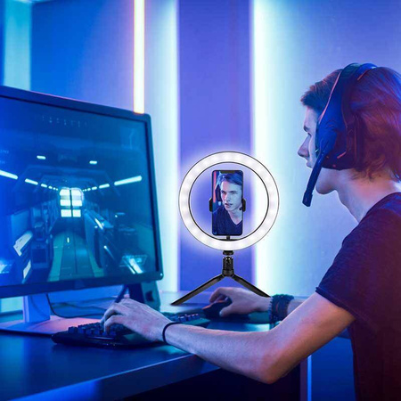 Grundig - Ring lamp for photos, selfies