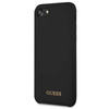 Guess Silicone - Coque iPhone 8 / 7 (noir)