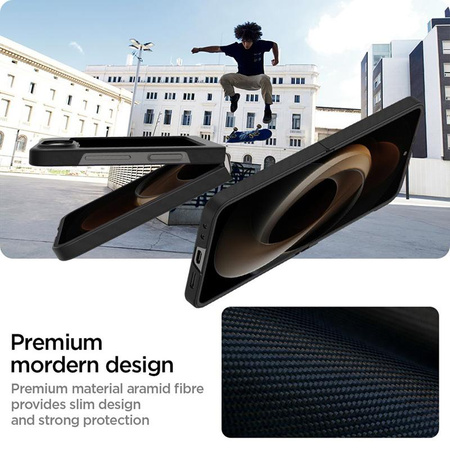 Spigen Airskin - Case for Samsung Galaxy Z Flip 6 / 7 FE (Aramid Black)