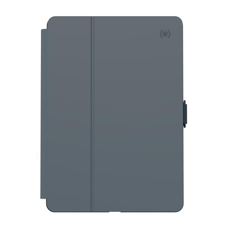 Speck Balance Folio - iPad 10.2" 9 (2021) / 8 (2020) / 7 (2019) Case with MICROBAN Coating (Stormy Grey/Charcoal Grey)