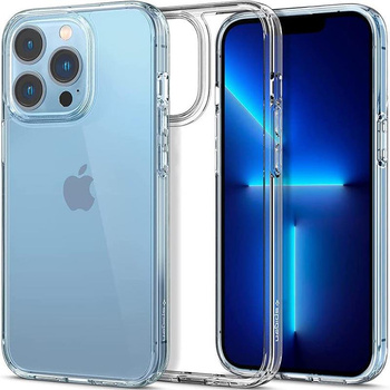 Spigen Ultra Hybrid - Coque pour iPhone 13 Pro (Transparent)