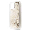 Guess Liquid Glitter Hearts - iPhone 11 Pro Tasche (Gold)
