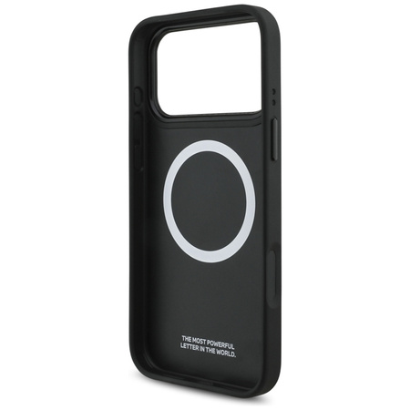 BMW M Quilted Logo MagSafe - iPhone 17 Pro Max Hülle (Blau)