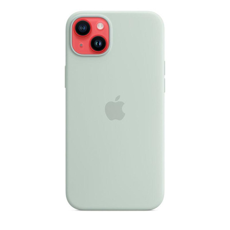 Apple Silikonhülle - Silikonhülle mit MagSafe für iPhone 14 Plus (agave)