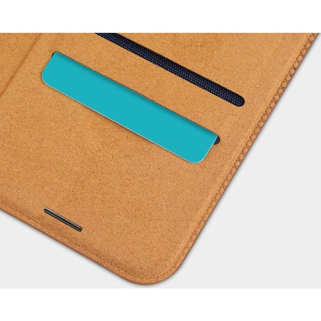 Nillkin Qin Leather Case - Case for Apple iPhone 12 Mini (Brown)
