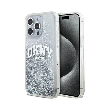DKNY Liquid Glitter Big Logo - iPhone 15 Pro Max Case (white)