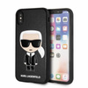 Karl Lagerfeld Iconic Karl Embossed - iPhone Xs Max Hülle (Schwarz)