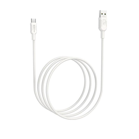 Borofone Billow - USB to USB-C connection cable 1.2 m (white)