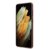Guess 4G Metal Logo - Samsung Galaxy S21 case + (brown)