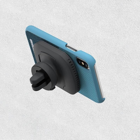 Nordic Elements Saeson Freja - Anyag tok iPhone Xs / X (Petrol)