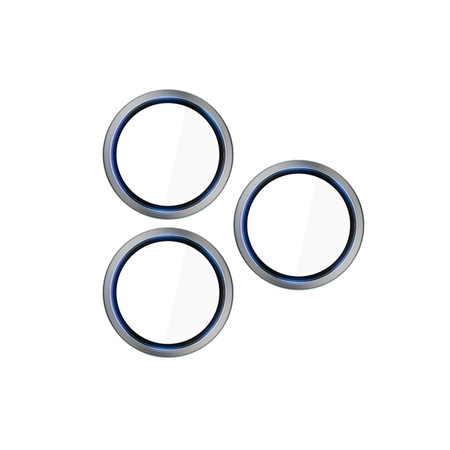 3mk HARDY Lens Protection Pro - Camera Lens Glass for iPhone 17 Pro / iPhone 17 Pro Max (Titanium Gray)