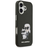 Karl Lagerfeld IML Aquarelle Karl & Choupette & Logo MagSafe - iPhone 17 tok (fekete)