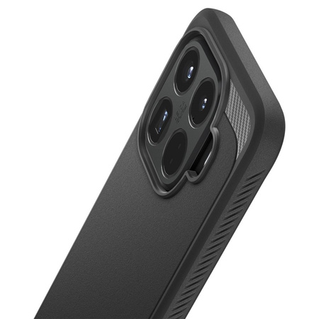 Spigen Rugged Armor - Custodia per Xiaomi 15T Pro (nero opaco)