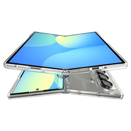 Spigen Ultra Hybrid Pro Mag MagSafe – Hülle für Samsung Galaxy Z Fold 7 (Klar/Weiß)