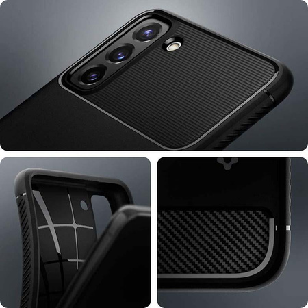 Spigen Rugged Armor - Gehäuse für Samsung Galaxy S21 5G (Schwarz)
