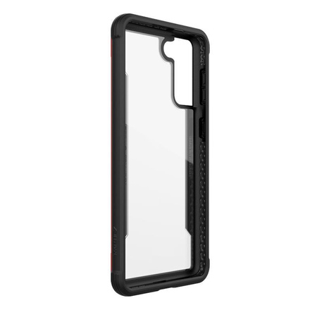 X-Doria Raptic Shield - Samsung Galaxy S21+ Aluminiumgehäuse (antimikrobieller Schutz) (Rot)