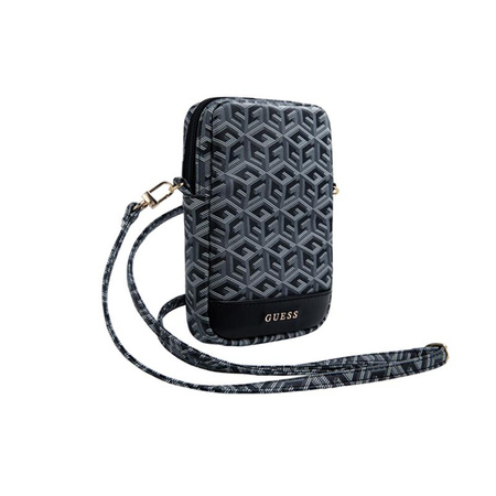 Guess Zip GCube Bottom Stripe - Handytasche (Schwarz)