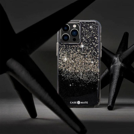 Case-Mate Karat - iPhone 13 Pro case decorated with onyx (Onyx)