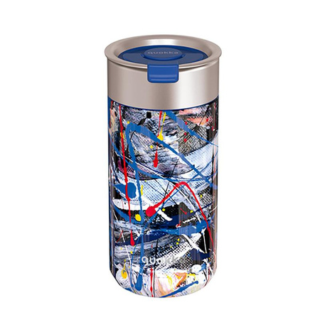 Quokka Boost Coffee Tumbler - Termohrnek z nerezové oceli s vařičem 400 ml (Abstract)
