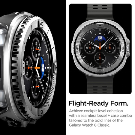 Nakładka do Galaxy Watch 8 Classic 46 mm Spigen Bezel Oryginalna Ochronna