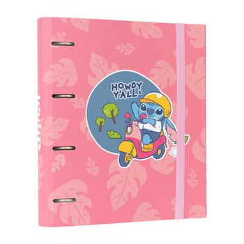 Disney Stitch - Raccoglitore A4 (4 anelli, elastico)