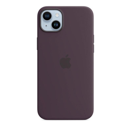Apple Silicone Case - Silikonowe etui z MagSafe do iPhone 14 Plus (jagodowy)