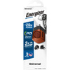 Energizer Ultimate - cestovní nabíječka Multiplug EU / UK / US GaN USB-C 20W PD (ořechová dýha)