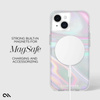 Case-Mate Soap Bubble MagSafe - Coque pour iPhone 15 / iPhone 14 / iPhone 13 (Iridescent)