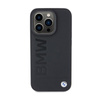 BMW Leather Hot Stamp MagSafe - iPhone 15 Pro Case (Black)