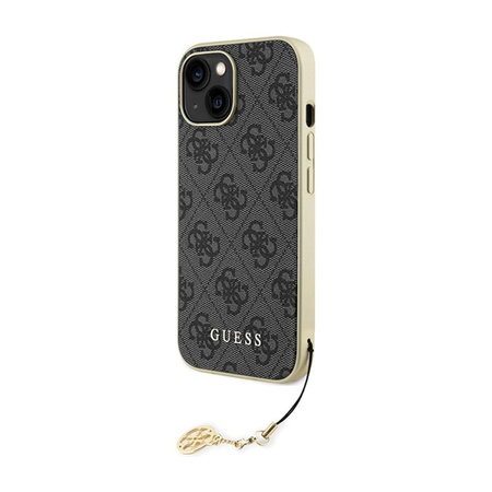 Guess 4G Charms Collection - iPhone 15 tok (szürke)