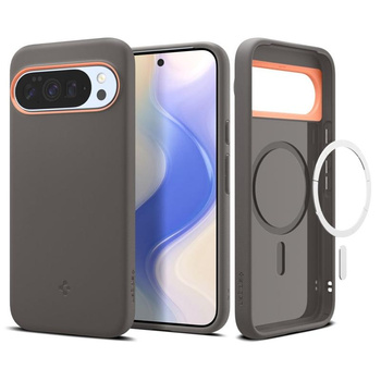 ETUI DO GOOGLE PIXEL 10 PRO XL do MAGSAFE SPIGEN NANO ORYGINALNE SZARE