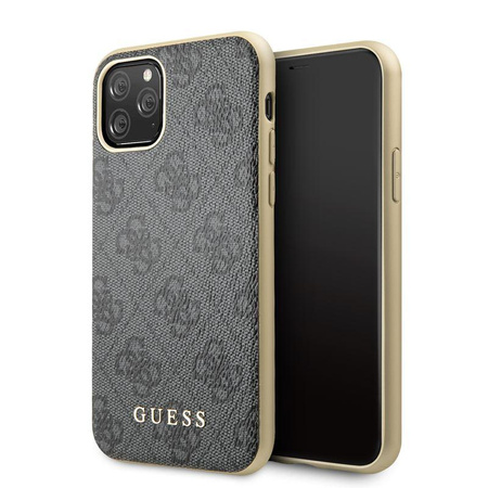 Collection Guess 4G Charms - Coque pour iPhone 11 Pro (gris)
