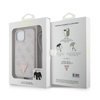 Guess Crossbody 4G Metal Logo - Etui iPhone 15 (różowy)