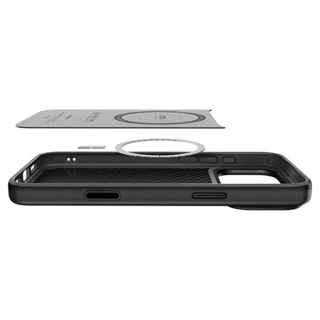 ETUI DO IPHONE 17 PRO do MAGSAFE SPIGEN ENZO ORYGINALNE CZARNE CASE