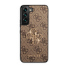 Guess 4G Big Metal Logo - Case for Samsung Galaxy S23 (Brown)