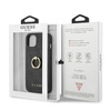 Pouzdro Guess 4G Ring Case - pouzdro pro iPhone 13 (šedé)