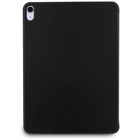 Karl Lagerfeld Book Cover Saffiano Magnetic Karl & Choupette - Étui pour iPad Air 11 M3 (2025) / iPad Air 11" (noir) M2 (2024) (noir)