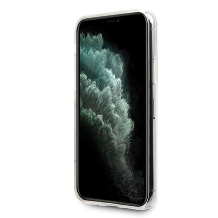 Guess Circle Glitter 4G - iPhone 11 Pro Max tok (khaki)