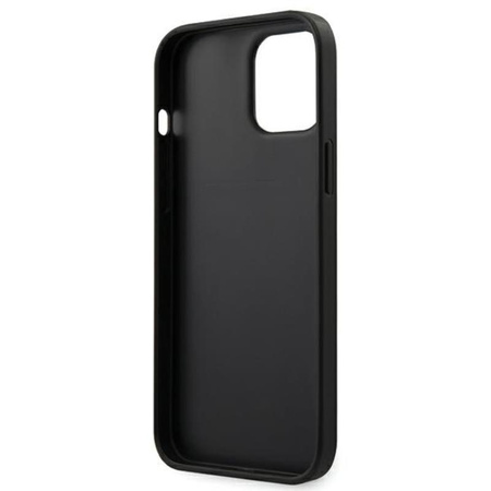 Guess 4G Triangle Collection - pouzdro pro iPhone 12 Pro Max (hnědé)