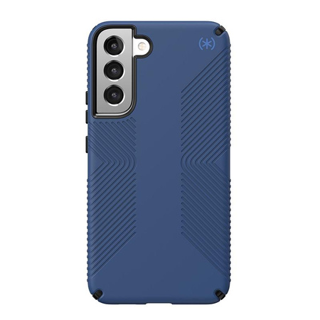 Speck Presidio2 Grip - Gehäuse  Samsung Galaxy S22+ mit MICROBAN  (Coastal Blue/Black)