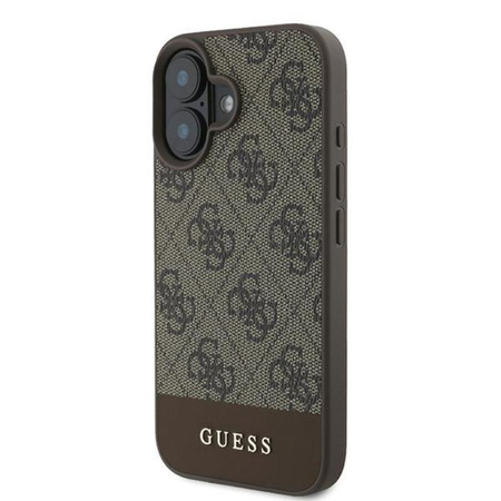 Guess 4G Bottom Stripe - iPhone 16 Plus tok (barna)
