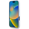 Guess szemcsés Big 4G Logo Small Classic Logo - tok iPhone 16-hoz (kék)