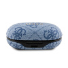 Guess 4G Metal Logo - TWS ENC Bluetooth-Kopfhörer + Ladetasche (blau)