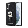 Karl Lagerfeld NFT Saffiano Monogram Ikonik - Étui Samsung Galaxy S23 (noir)